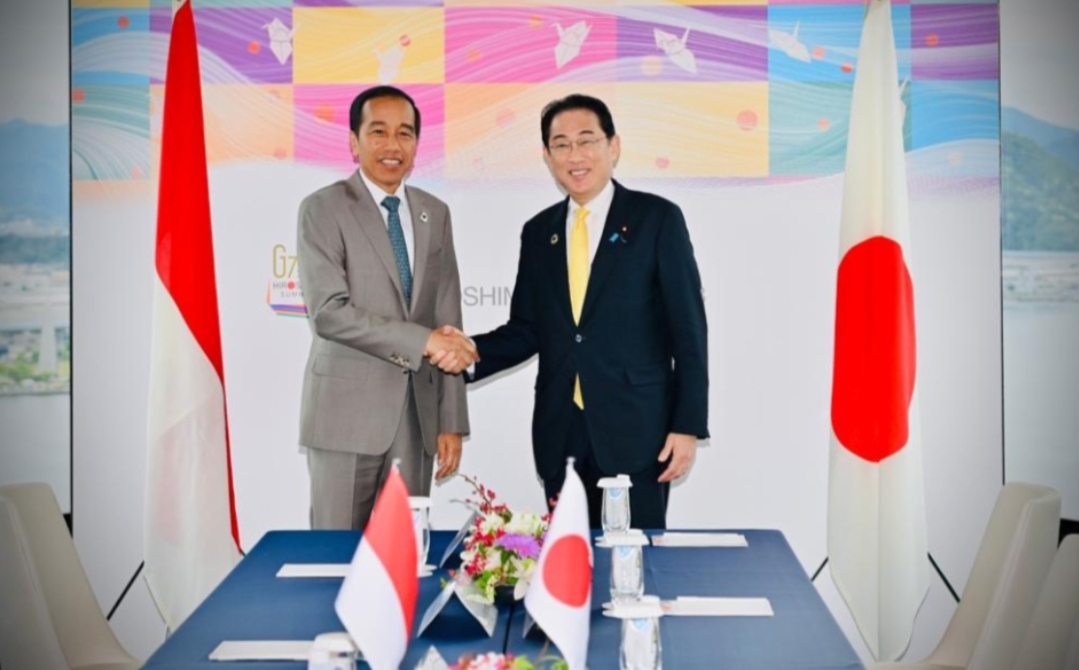 Temui PM Jepang di Sela-Sela KTT G7, Jokowi Bahas Sejumlah Kerja Sama