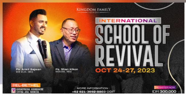 International School of Revival: Memperlengkapi Pembawa Api Kebangunan Rohani