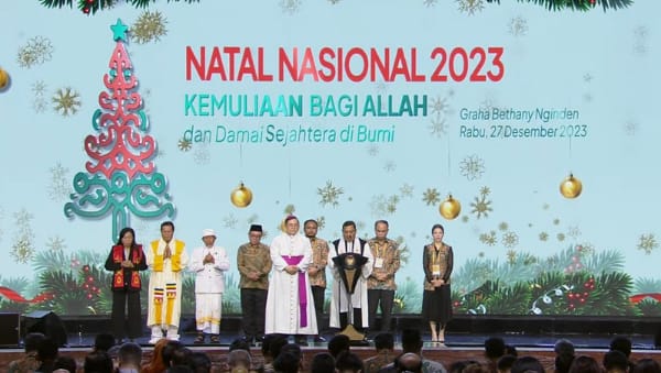 Perayaan Natal Nasional 2023: Pesan Perdamaian dan Kebersamaan