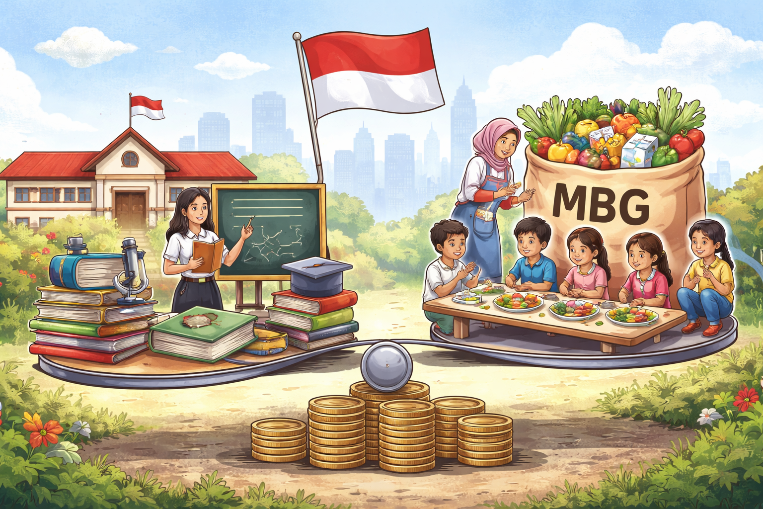 MBG: Program Populis yang Tidak Sensitif terhadap Kecerdasan Bangsa