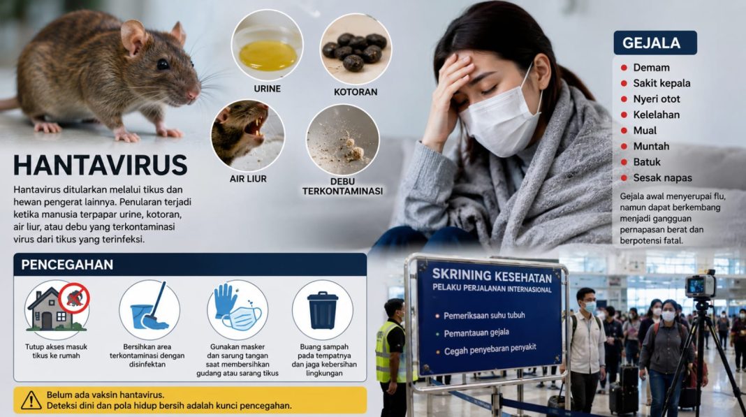 Apa Itu Hantavirus? Kenali Gejala, Penularan, dan Cara Pencegahannya